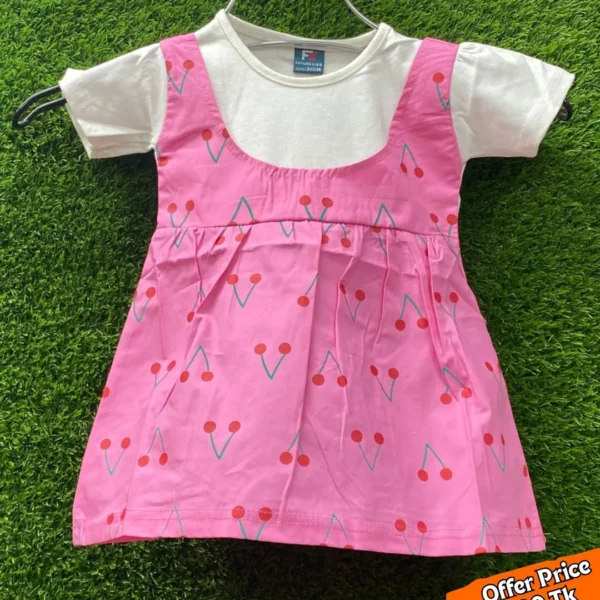 💗 Girls Casual Cotton Dress – Code: FL94 | Fariha Luxe 💗